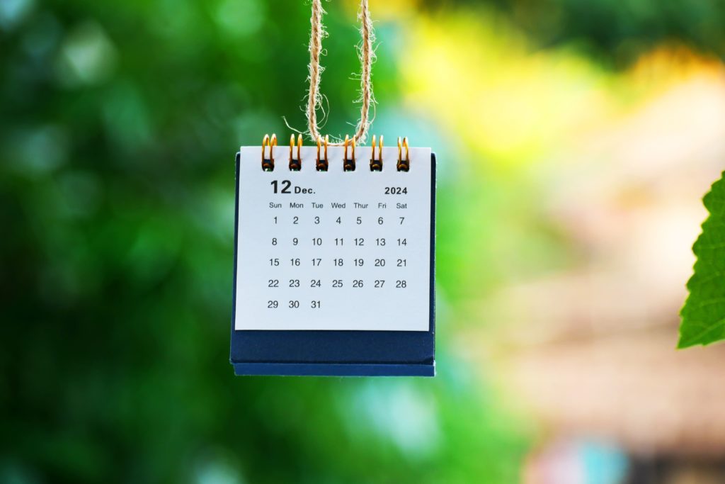 ふるさと納税の期間は一年単位で区切る