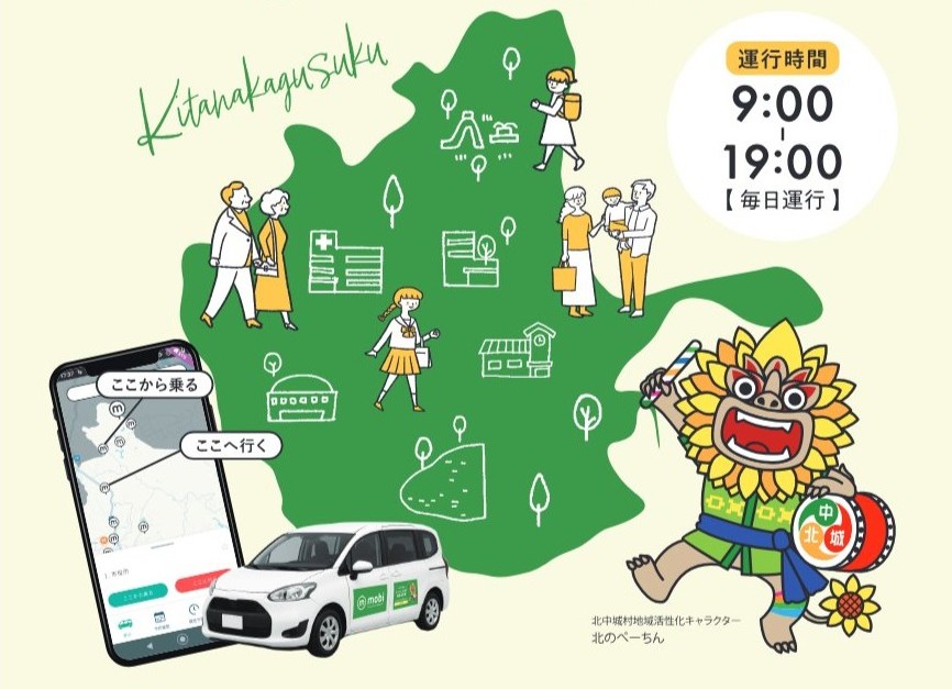 【北中城村】北中城村への人の流れとつながりをつくる事業