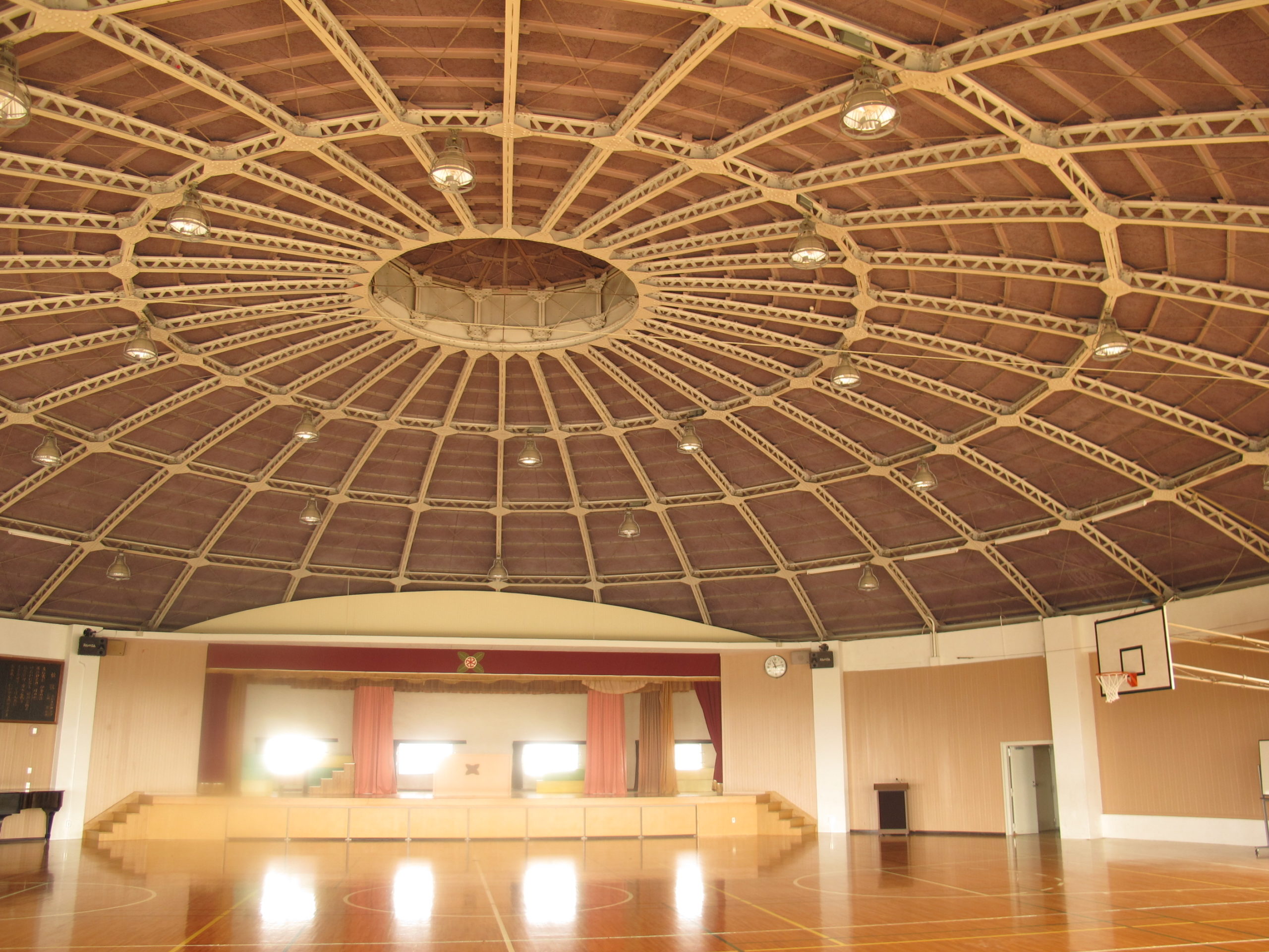 【朝日町】円形校舎を未来へ！登録有形文化財「朝日小学校円形校舎」保全管理事業